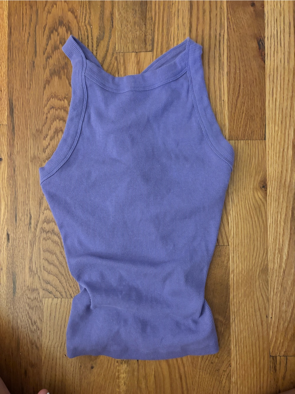 Purple tank